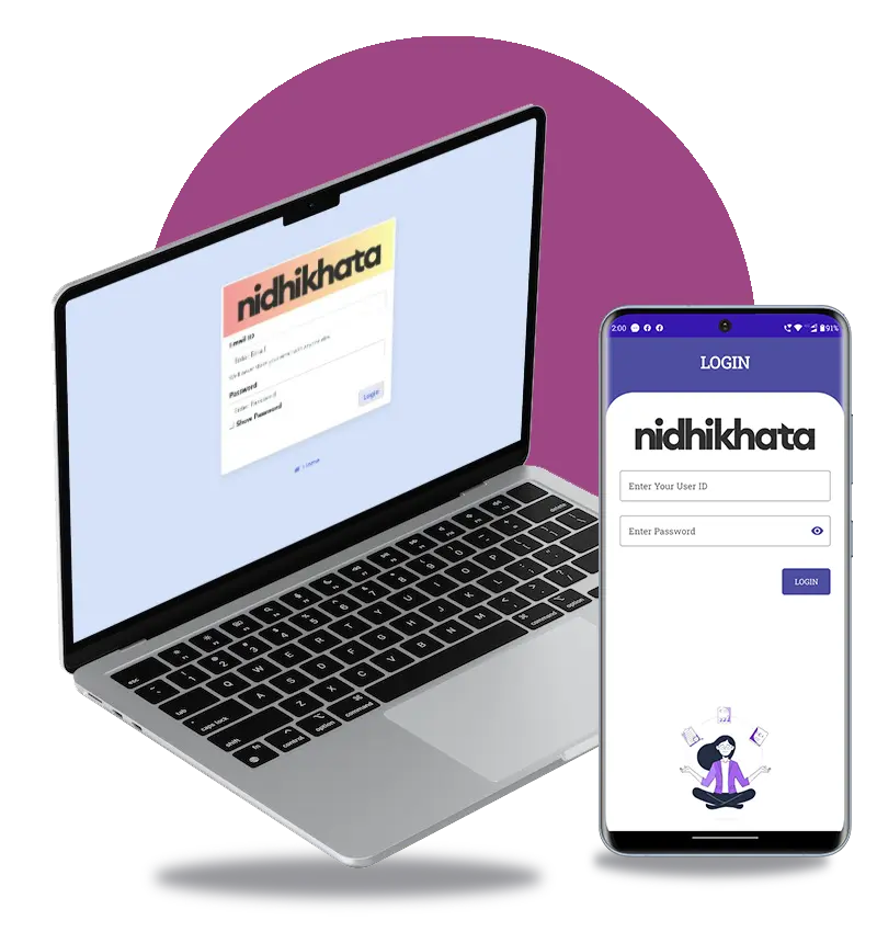 nidhikhata banking software with mobile
